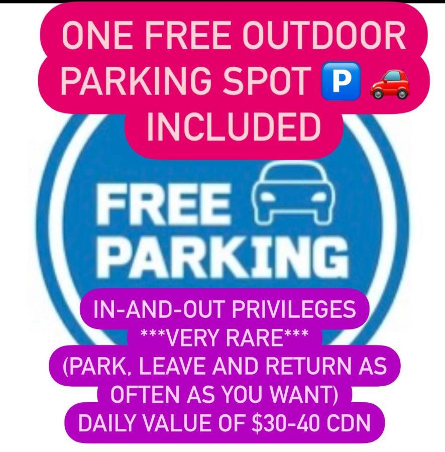 Free Parking And Central Location Montreal Ngoại thất bức ảnh